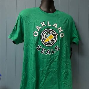 47 Brand OAKLAND SEALS Kelly Green T-Shirt Brand New with tag men’s size L